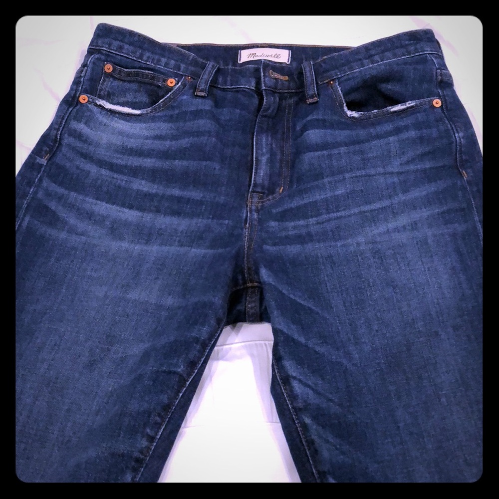 Madewell High Rise Slim Boyjean